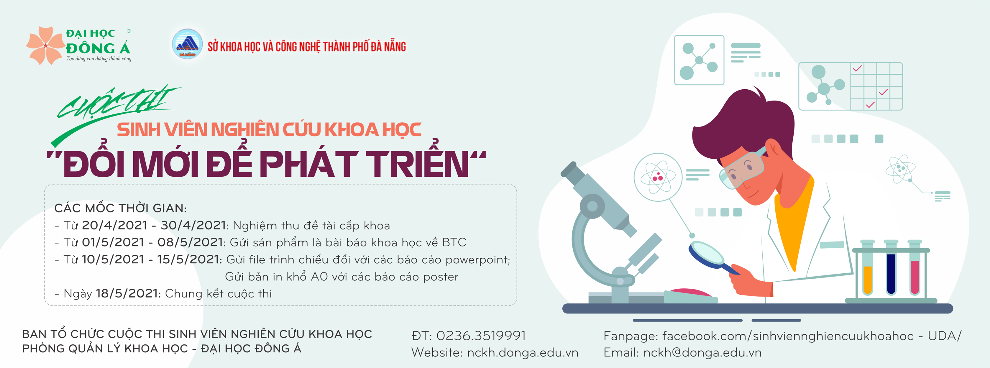 [KẾ HOẠCH] Tổ chức cuộc thi sinh viên nghiên cứu khoa học cấp trường Năm học 2020-2021