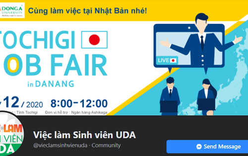 Thông tin Việc làm sinh viên và Khởi nghiệp trong sinh viên Đại học Đông Á